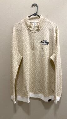 Disney Cruise Line Adventure Maiden Voyage Quarter-Zip Pullover NWT Large